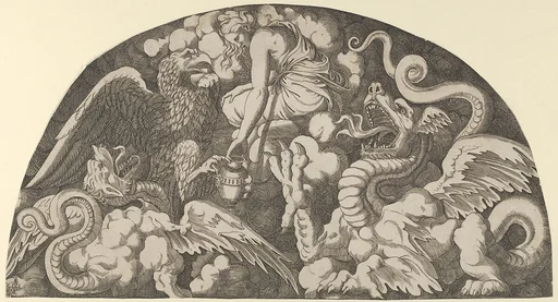 Jupiter's Eagle Bringing Water of the Styx to Psyche