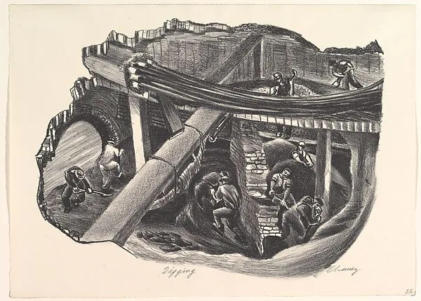 Digging — Ruth Chaney|WPA
