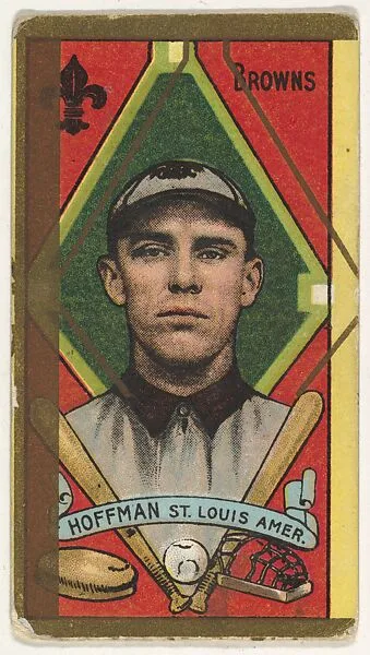 Daniel Hoffman, St. Louis Browns, American League, from the "Baseball Series" (Gold Borders) set (T205) issued by the American Tobacco Company — American Tobacco Company