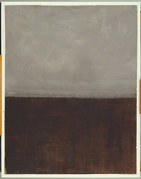 Untitled (Brown and Gray) — Mark Rothko