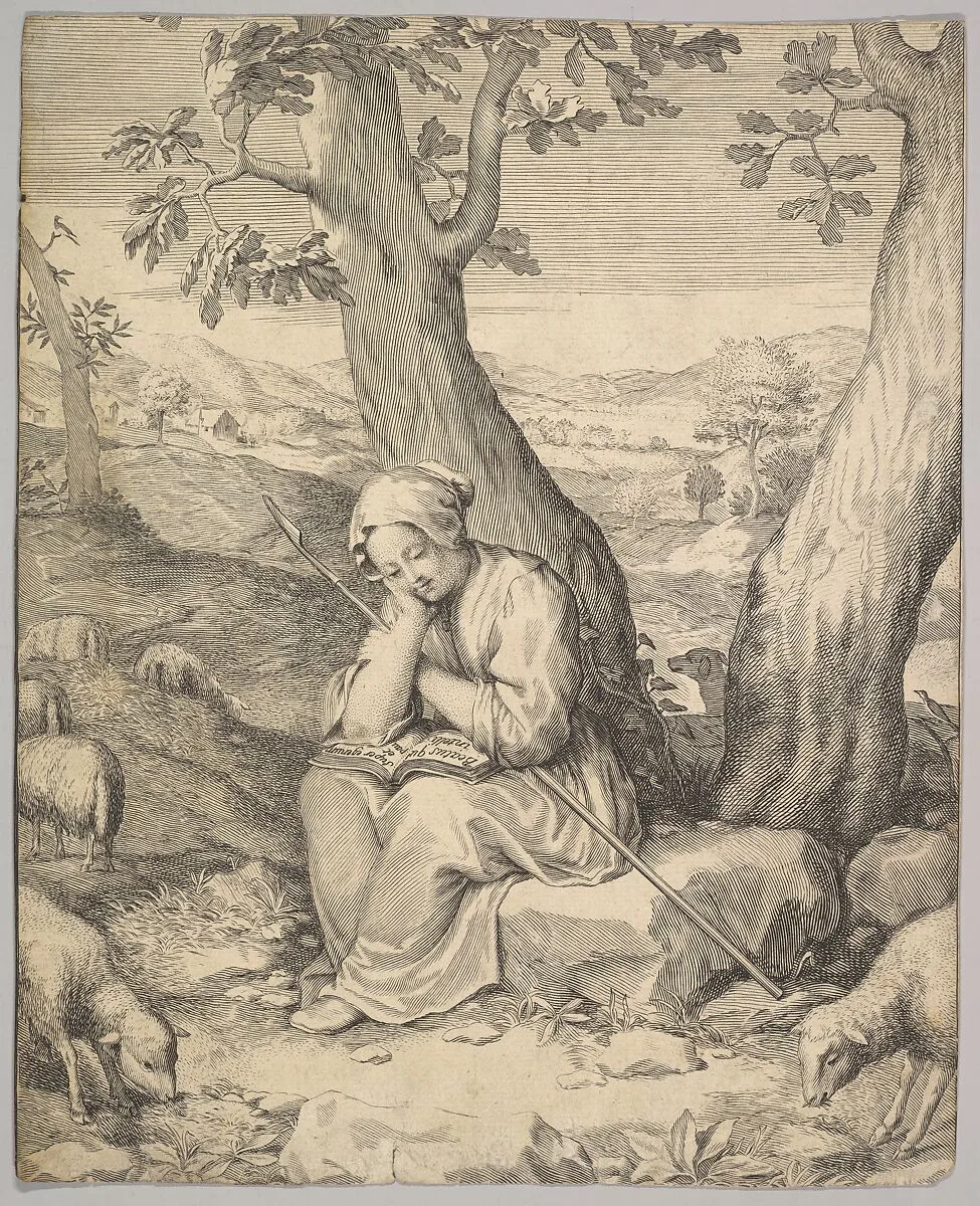 St. Genevieve — Claude Mellan