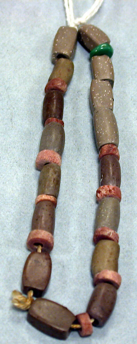 Necklace of Stone and Shell Beads — Unknown