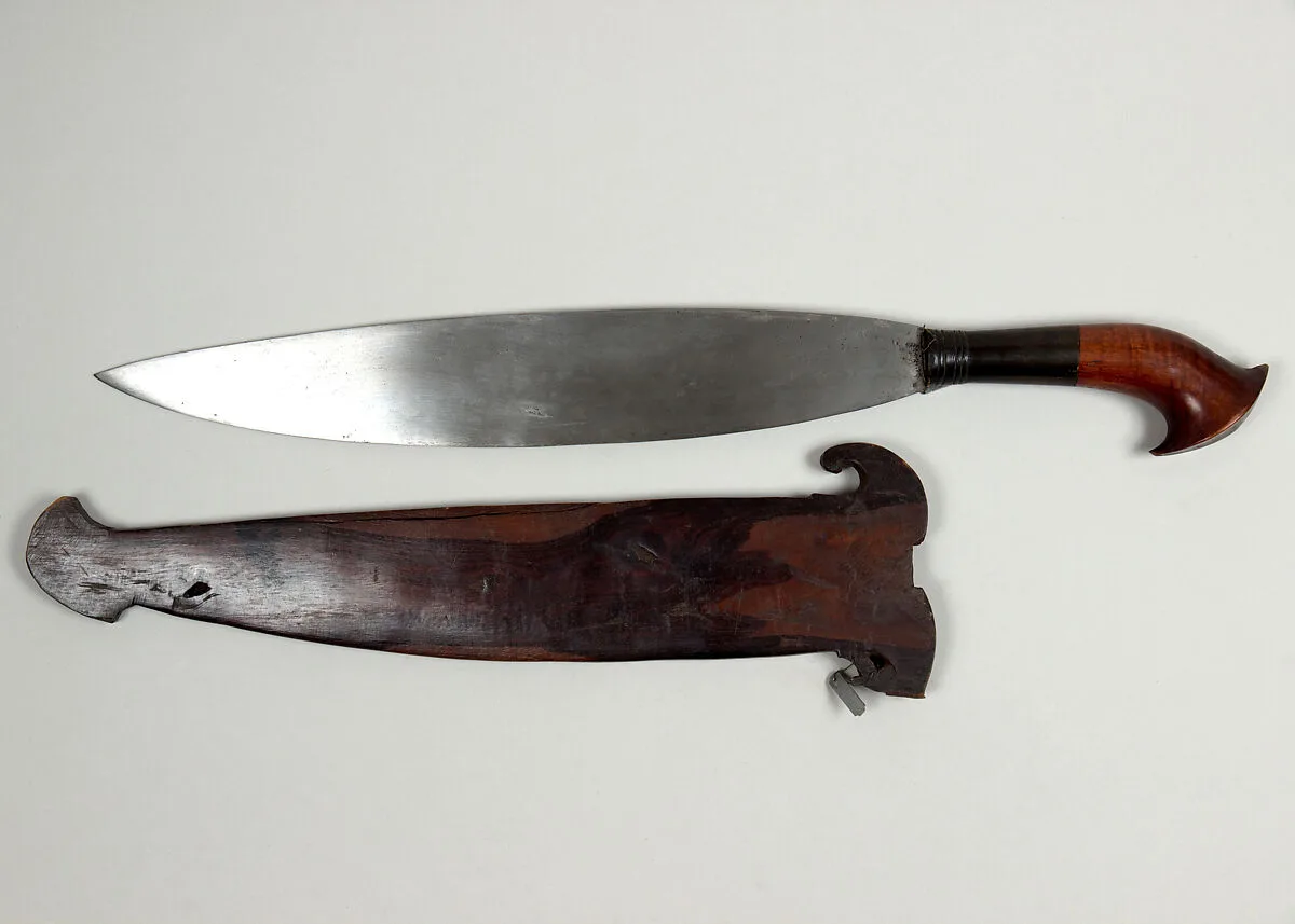 Knife (Barong) with Sheath — Unknown