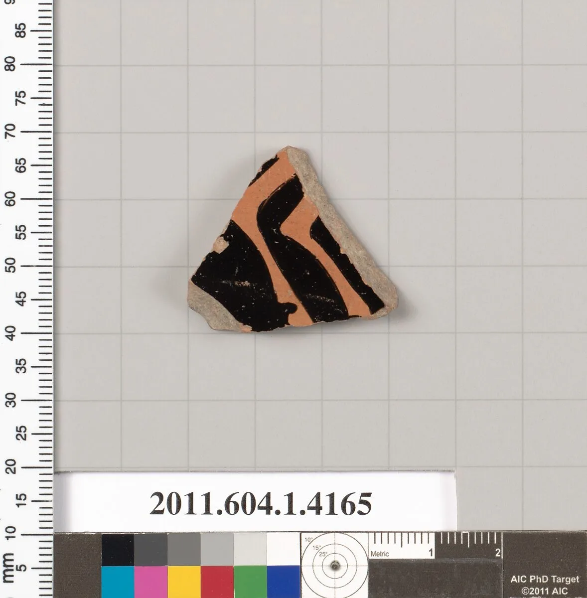 Terracotta fragment of a kylix (drinking cup) — Unknown