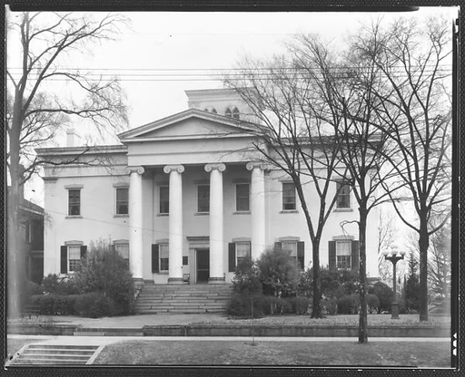 [Greek Revival Building, Executive Mansion, Milledgeville, Georgia]