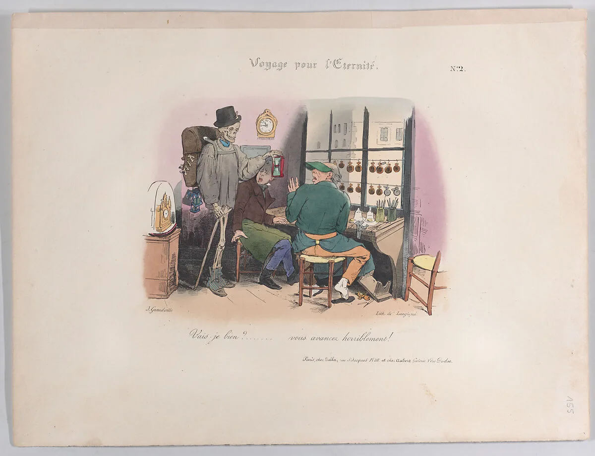 Journey for Eternity, No. 4 — J. J. Grandville|Langlumé