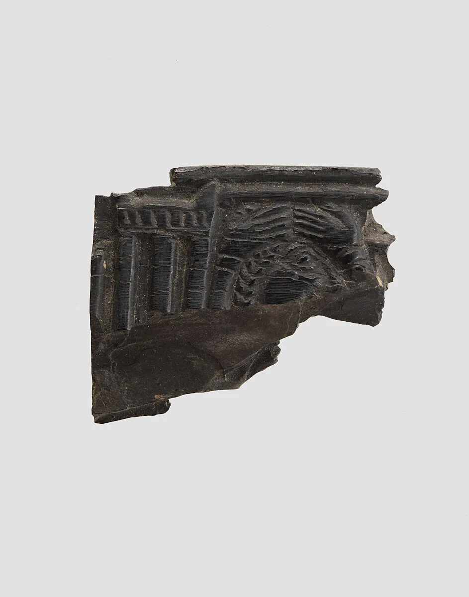 Plaque fragment — Unknown