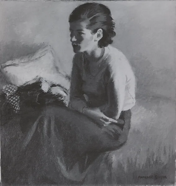 Portrait of Mina — Raphael Soyer