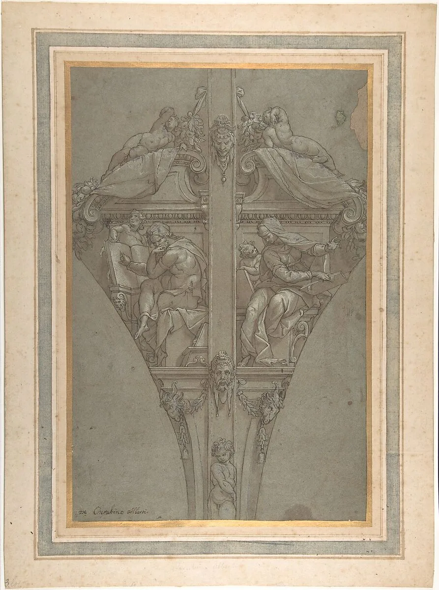 Study for the Decoration of a Vault — Orazio Samacchini