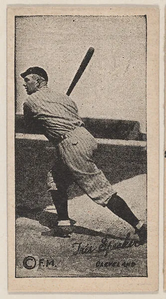 Tris Speaker, Cleveland, Baseball strip card (W572) — Unknown