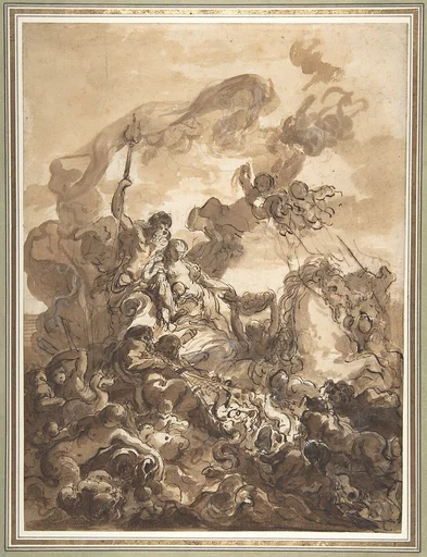 Allegory of Fishery: Neptune and Amphitrite