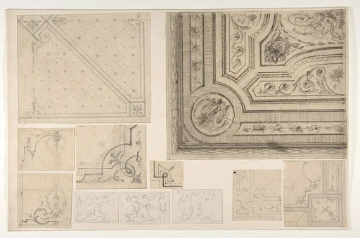 Eleven designs for the decoration of interiors