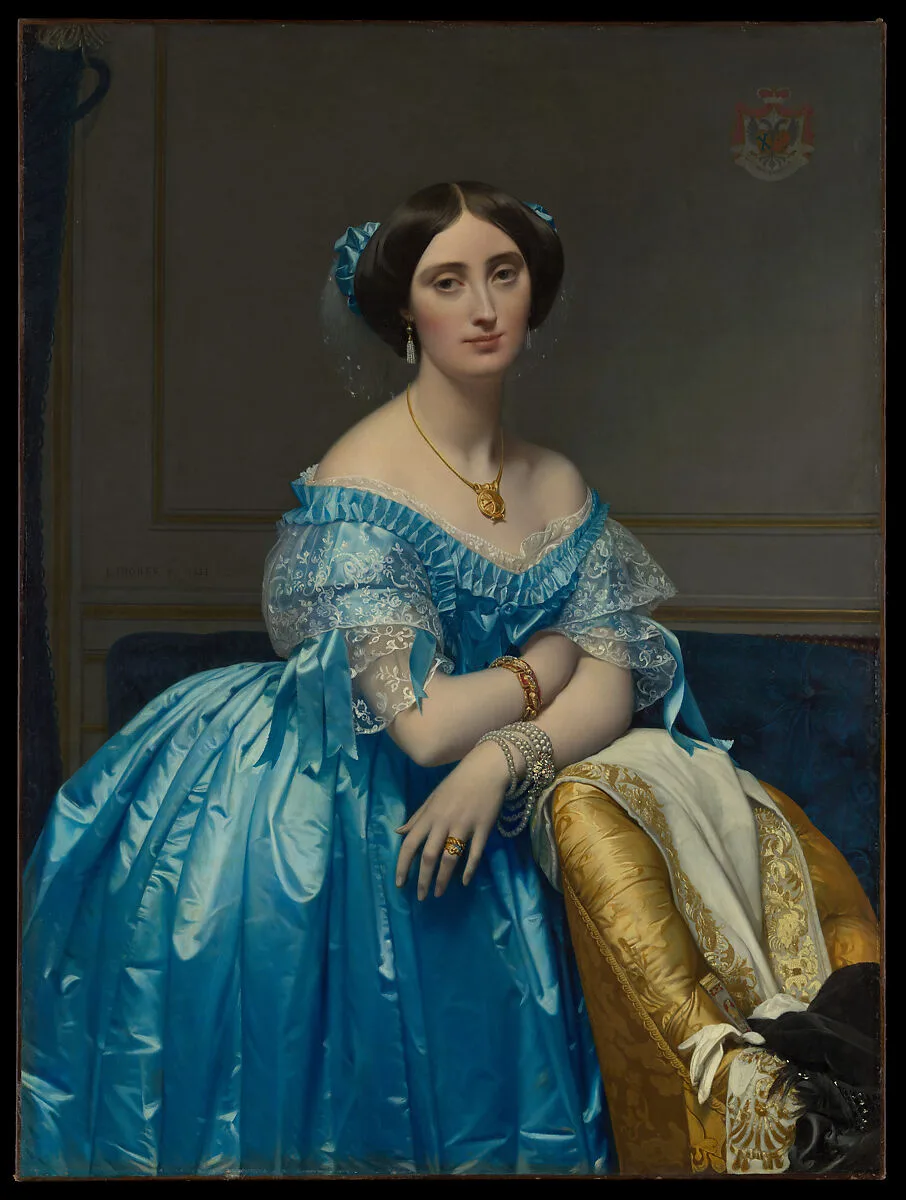 Joséphine-Éléonore-Marie-Pauline de Galard de Brassac de Béarn (1825–1860), Princesse de Broglie — Jean Auguste Dominique Ingres