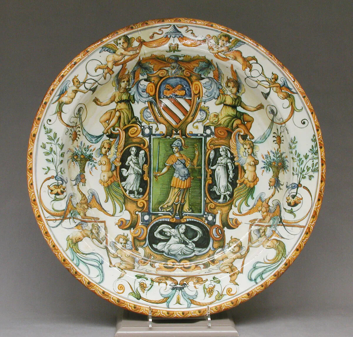 Plate — Patanazzi family