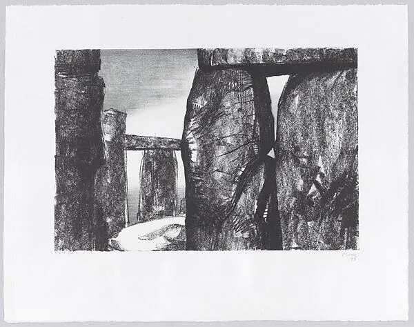 Stonehenge IV; Inside the Circle — Henry Moore|J. E. Wolfensberger, Zurich|Ganymed Original Editions Ltd.