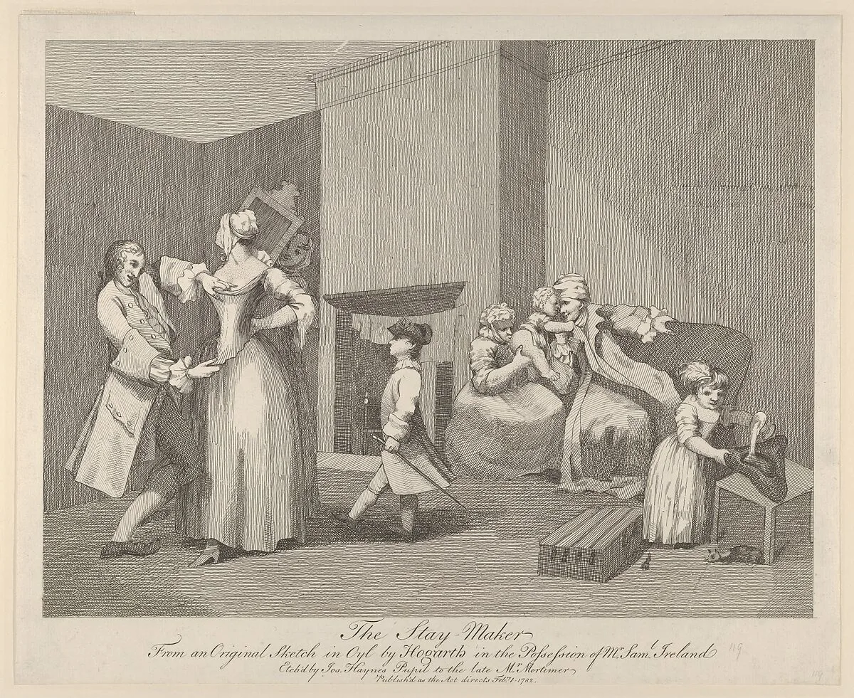 The Stay-Maker — William Hogarth|Joseph Haynes