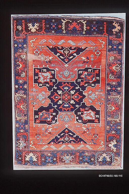 Carpet with Quatrefoil Design — Unknown