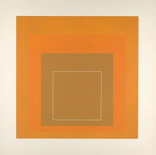 Proof for White Line Square series — Josef Albers|Gemini G.E.L.|Kenneth E. Tyler