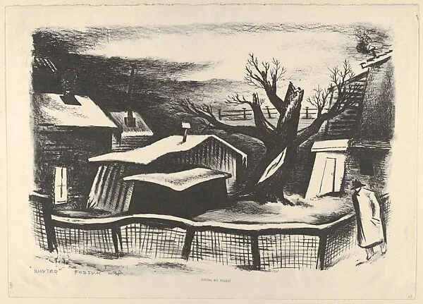 Winter — Sydney Glen Fossum|WPA