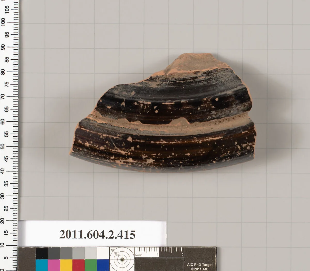 Terracotta fragment of a column-krater (bowl for mixing wine and water) — Unknown