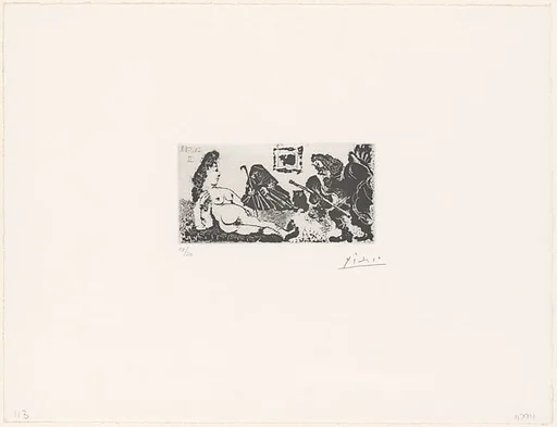 An Old Beau Greeting Célestine's Pupil, from 347 Suite