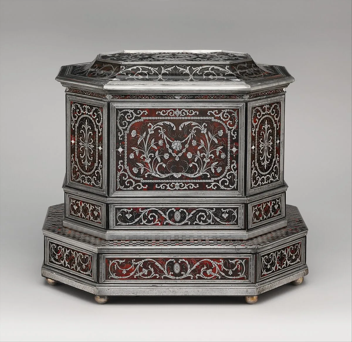 Wig cabinet (cabinet de coiffure) — Johann Daniel Sommer II