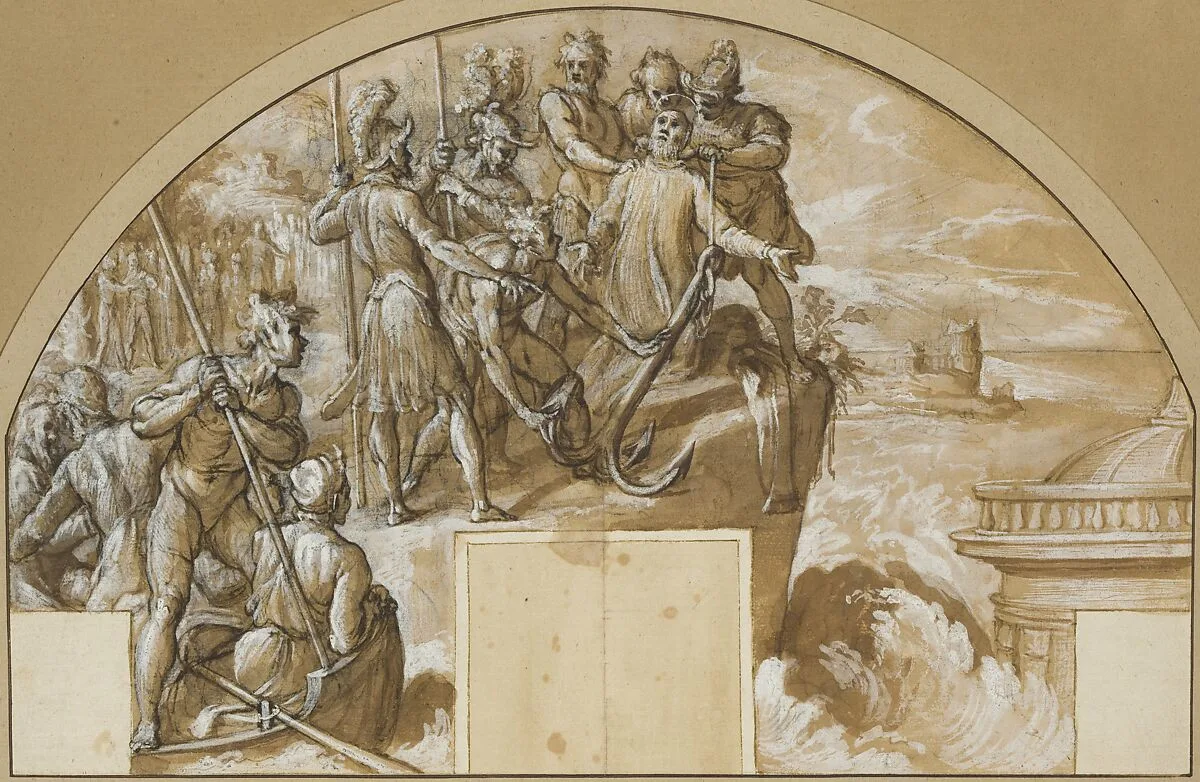 The Martyrdom of Saint Clement I, Pope — Agostino Ciampelli