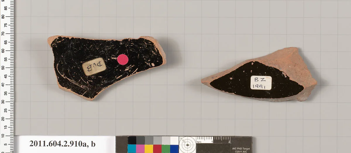 Terracotta fragments of bell-kraters (bowls for mixing wine and water)? — Unknown
