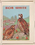 Bob White from Eggers Bird Booklets (W607) — Unknown
