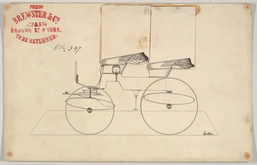 Design for Phaeton, no. 347