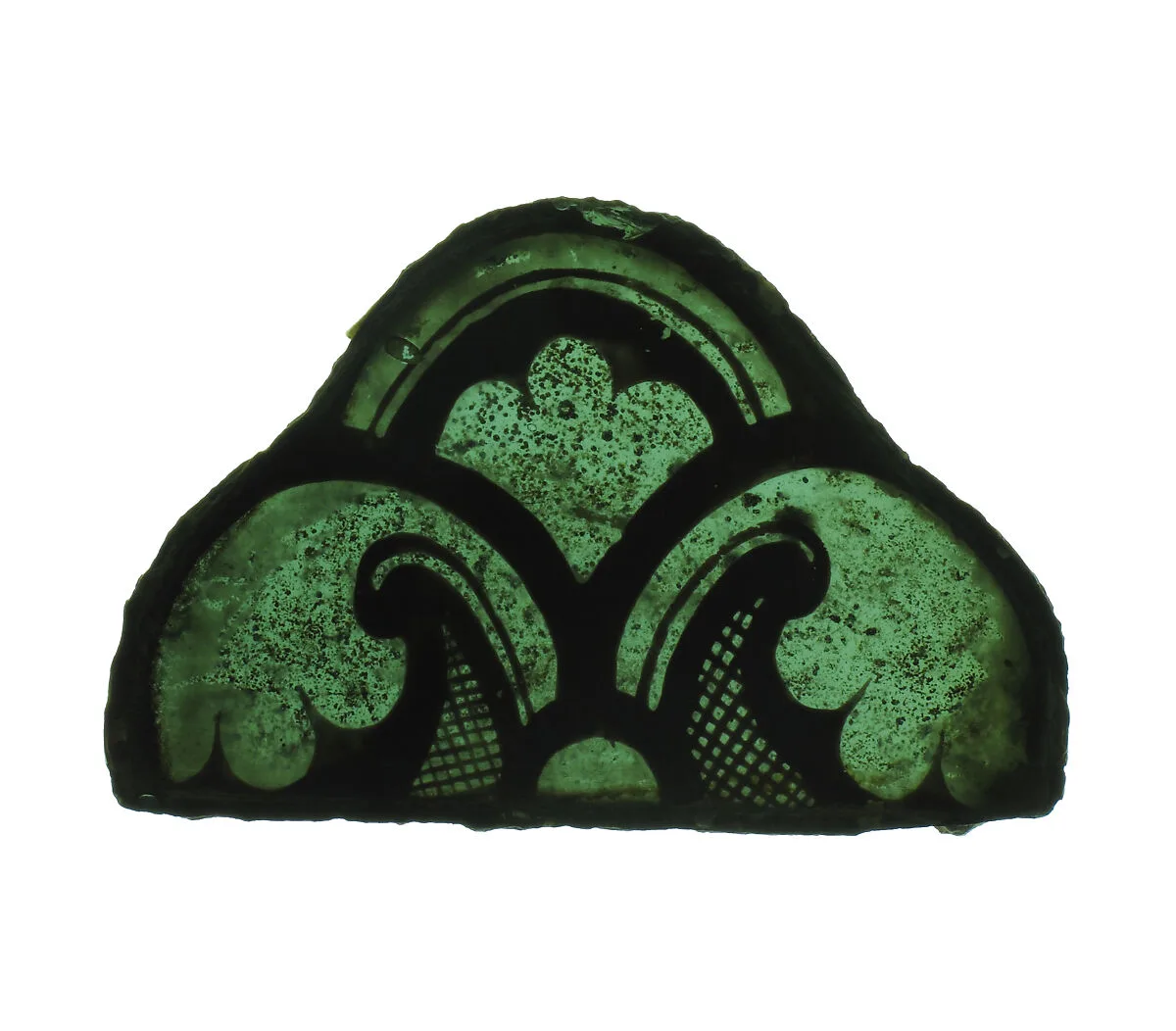 Glass Fragment — Unknown