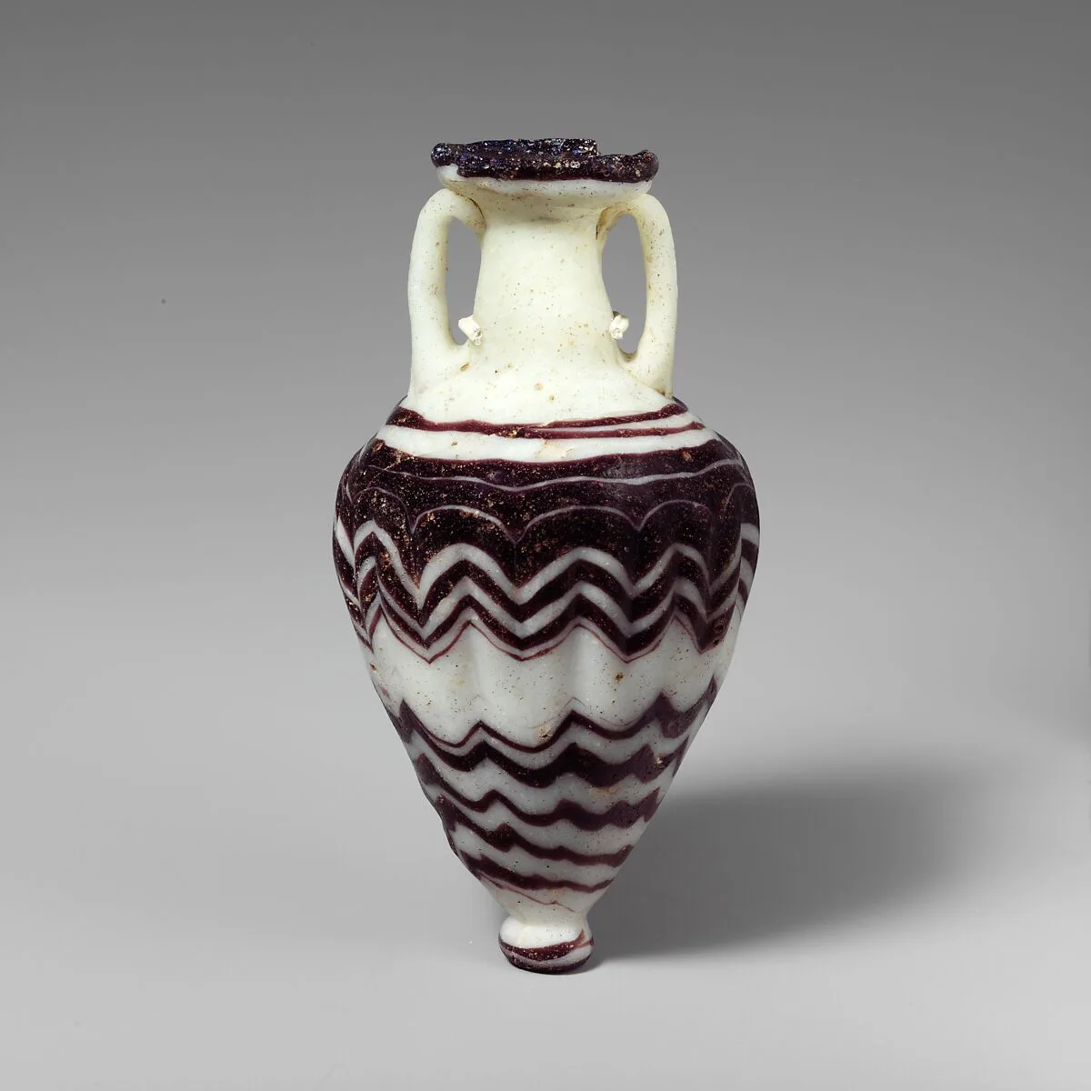 Glass amphoriskos (perfume bottle) — Unknown
