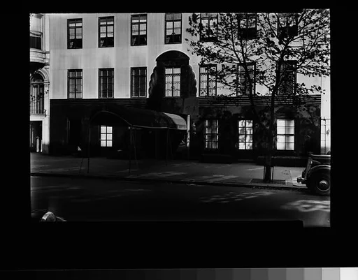 [Apartment Building Entrance and Lower Floors, New York City]
