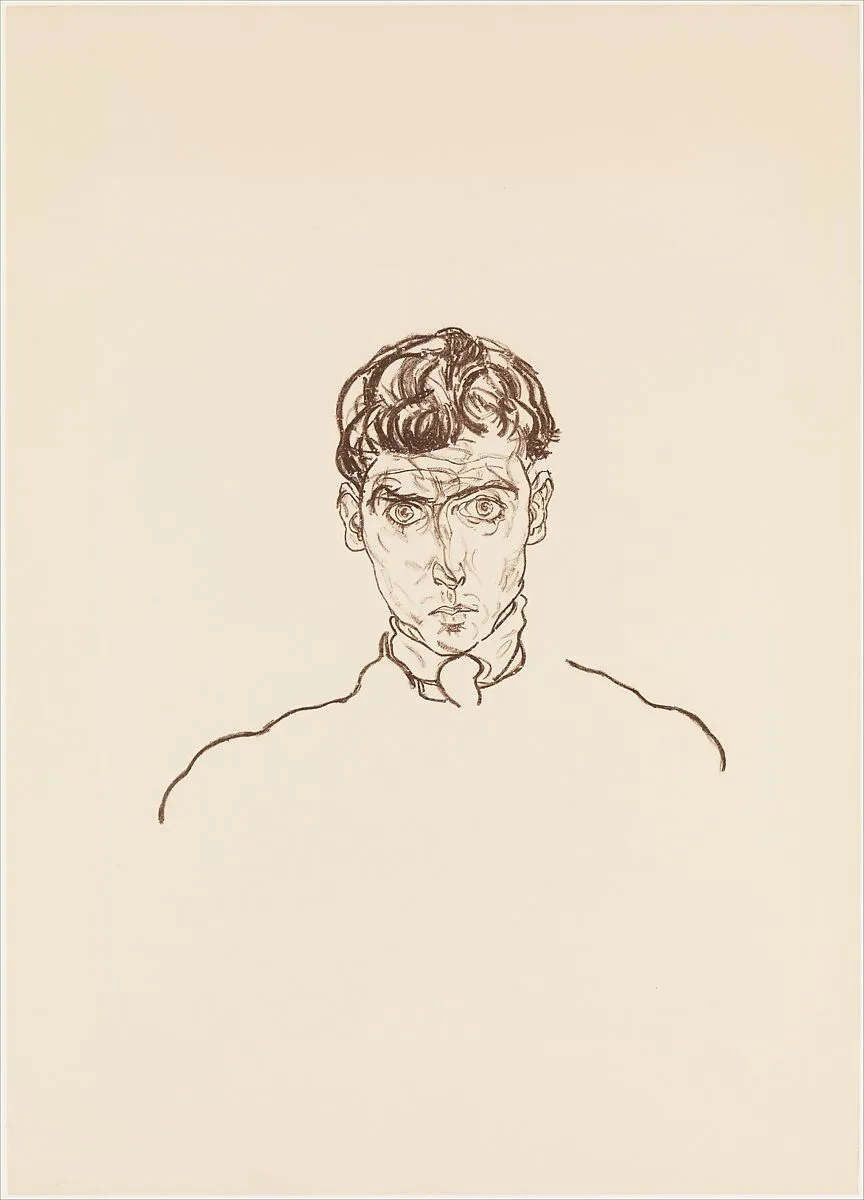 Portrait of Paris von Gütersloh — Egon Schiele