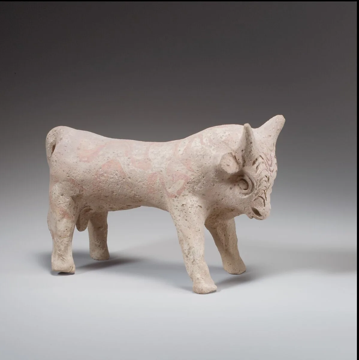 Terracotta bull — Unknown