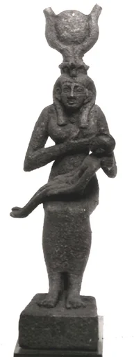 Statuette of Isis and Horus
