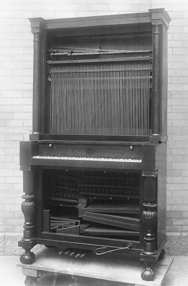 Upright Piano and Reed Organ — Unknown