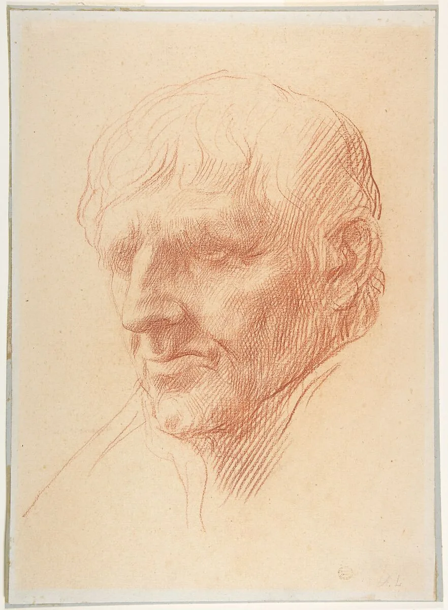 Head of a Man — Alphonse Legros