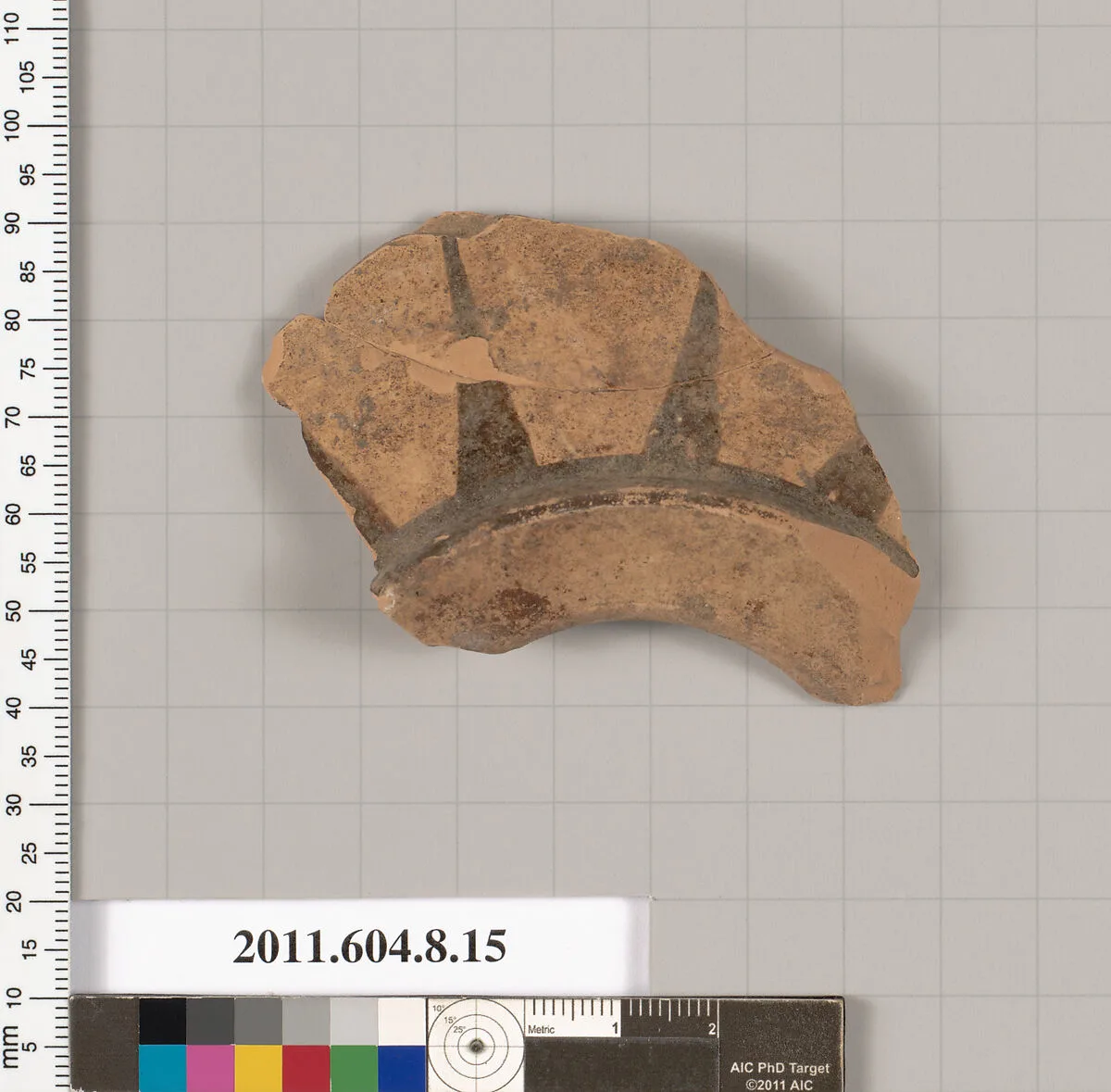 Terracotta fragment of an olpe (jug)? — Unknown