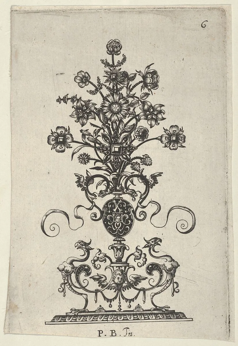 Reverse Copy of Design for a Pendant, from Ars His Myronis Nobilis Effingitus Pagellulis — Paul Birckenhultz