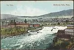 The Falls. Shelburne Falls, Mass. — Unknown