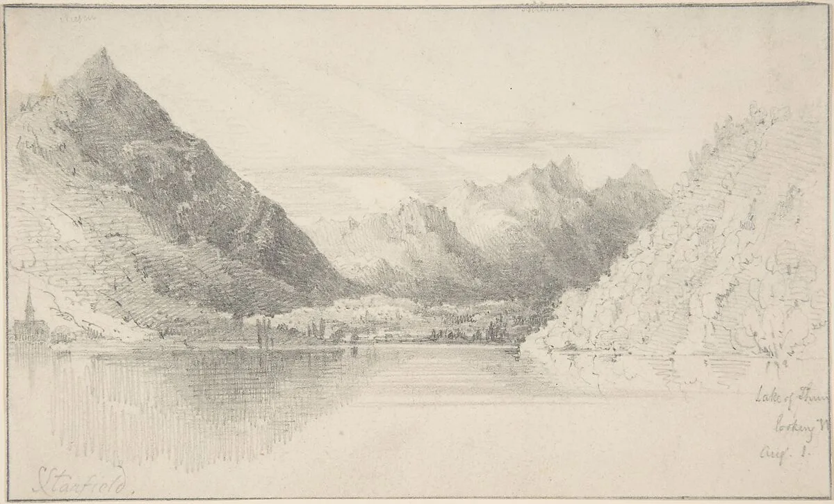 Lake of Thun looking North — Clarkson Stanfield