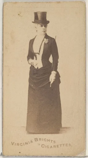 From the Actors and Actresses series (N45, Type 5) for Virginia Brights Cigarettes