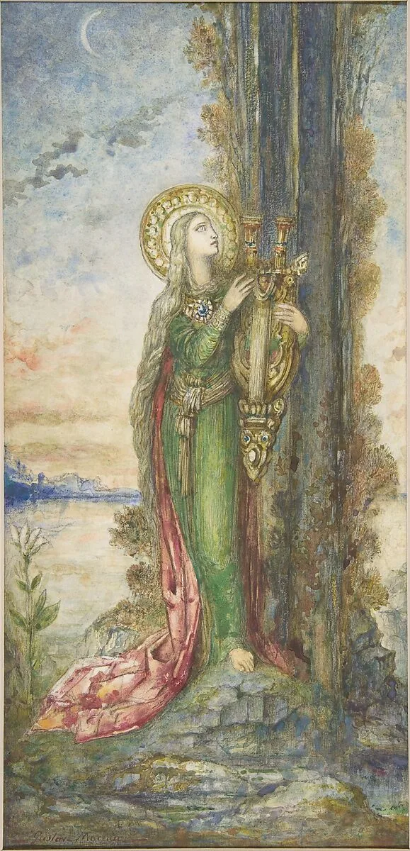 Saint Cecilia — Gustave Moreau