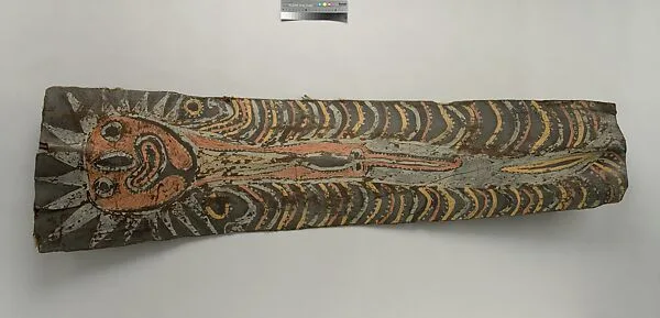 Painting from a Ceremonial House Ceiling — Artists of Mariwai Village