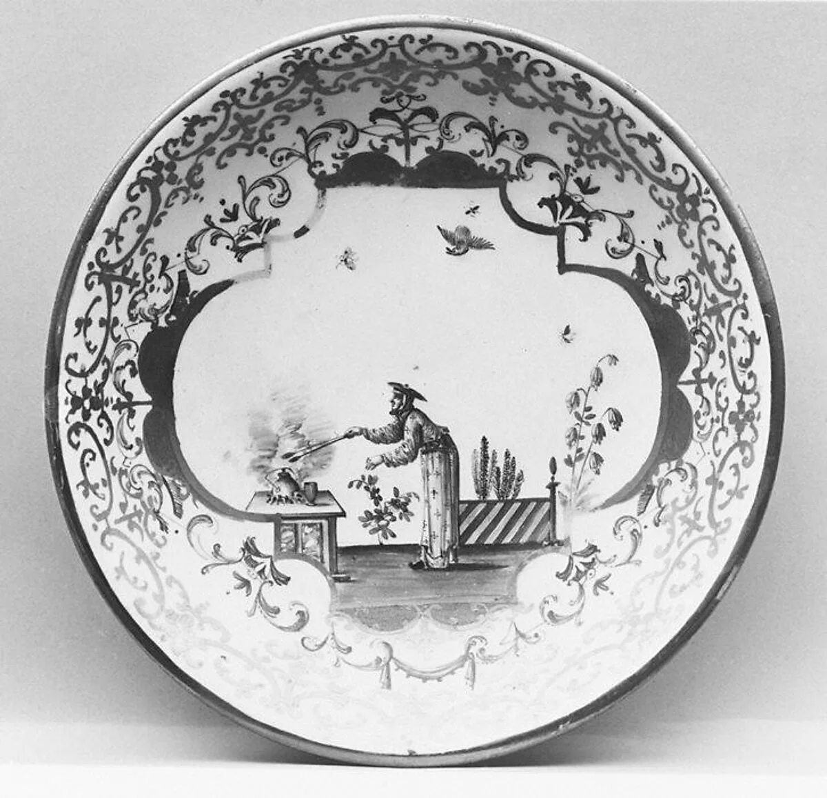 Saucer — Meissen Manufactory