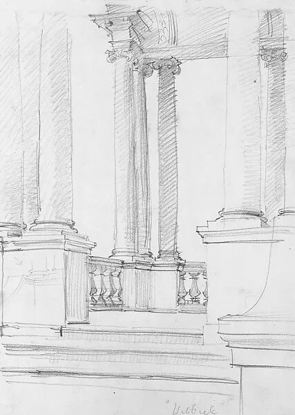 Loggia, Welbeck Abbey — John Singer Sargent