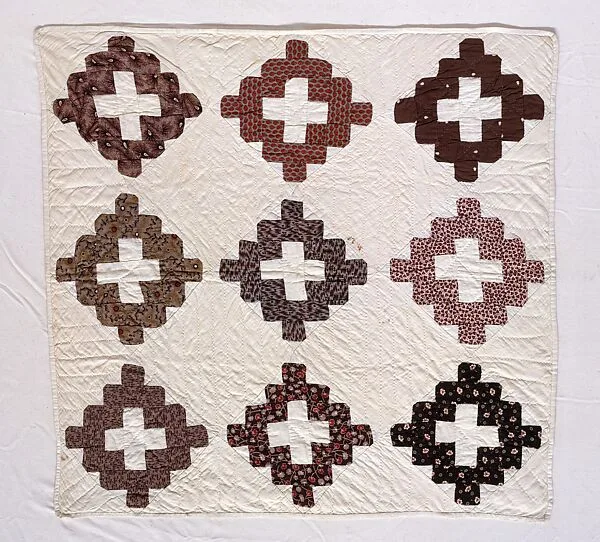 Doll Quilt, Chimney Sweep pattern — Ella Mygatt Whittlesey