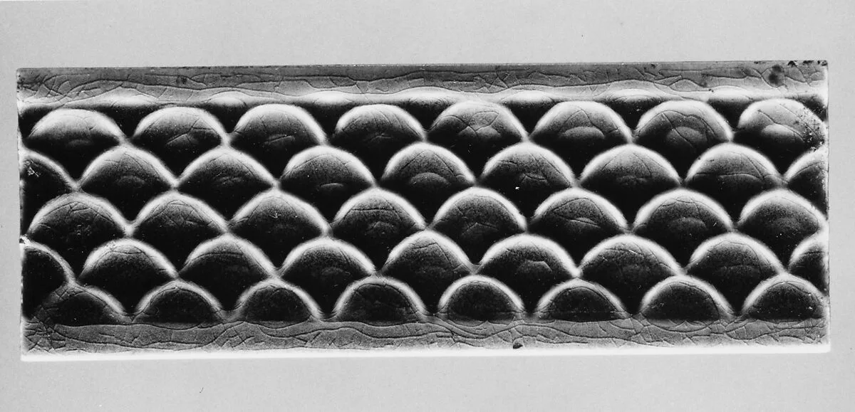 Border Tile — J. and J. G. Low Art Tile Works