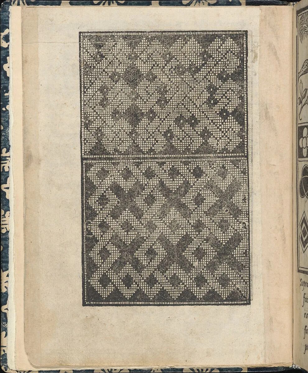 Essempio di recammi, page 2 (verso) — Giovanni Antonio Tagliente|Giovanni Antonio di Nicolini da Sabio e i fratelli